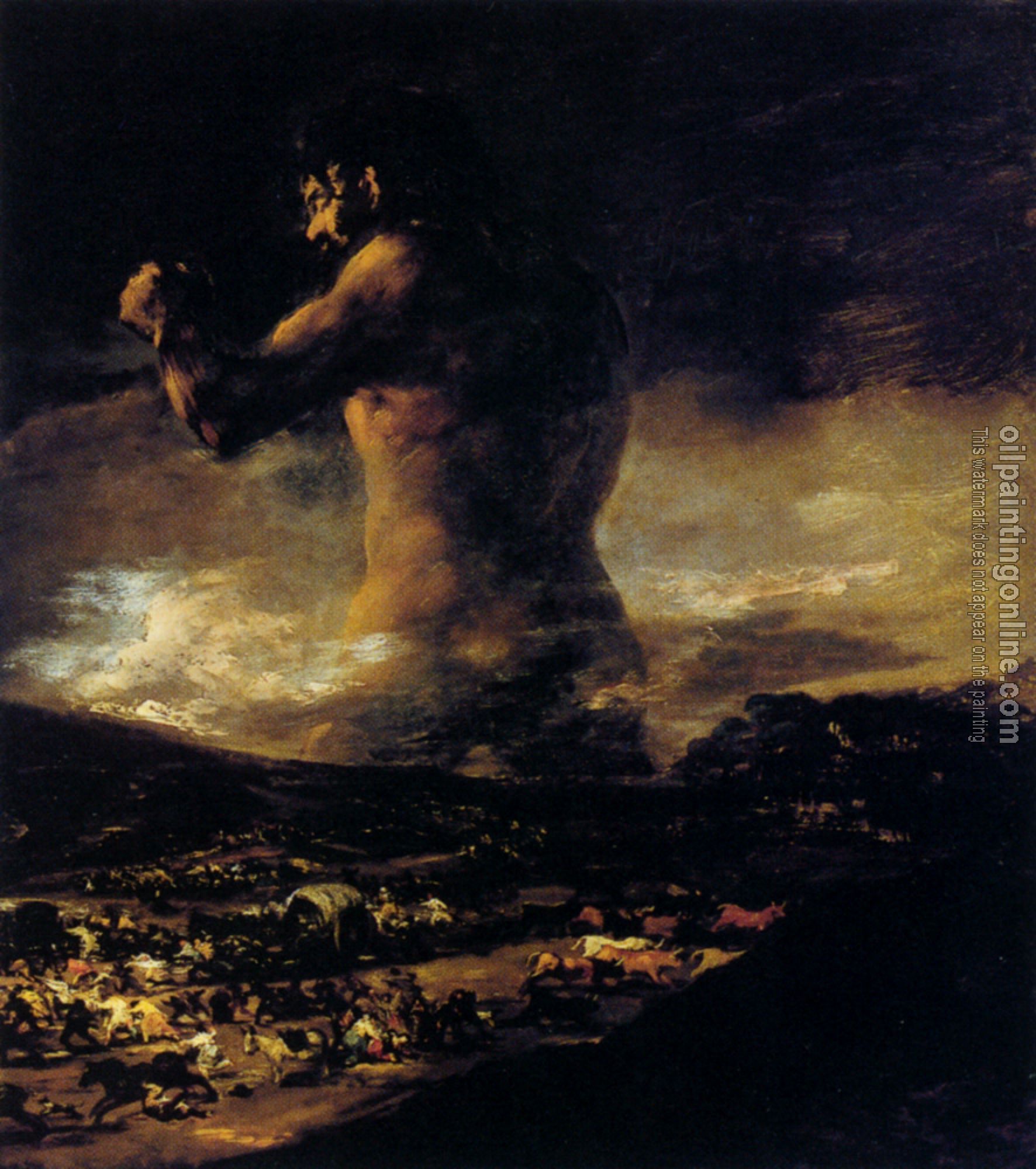 Goya, Francisco de - The Colossus